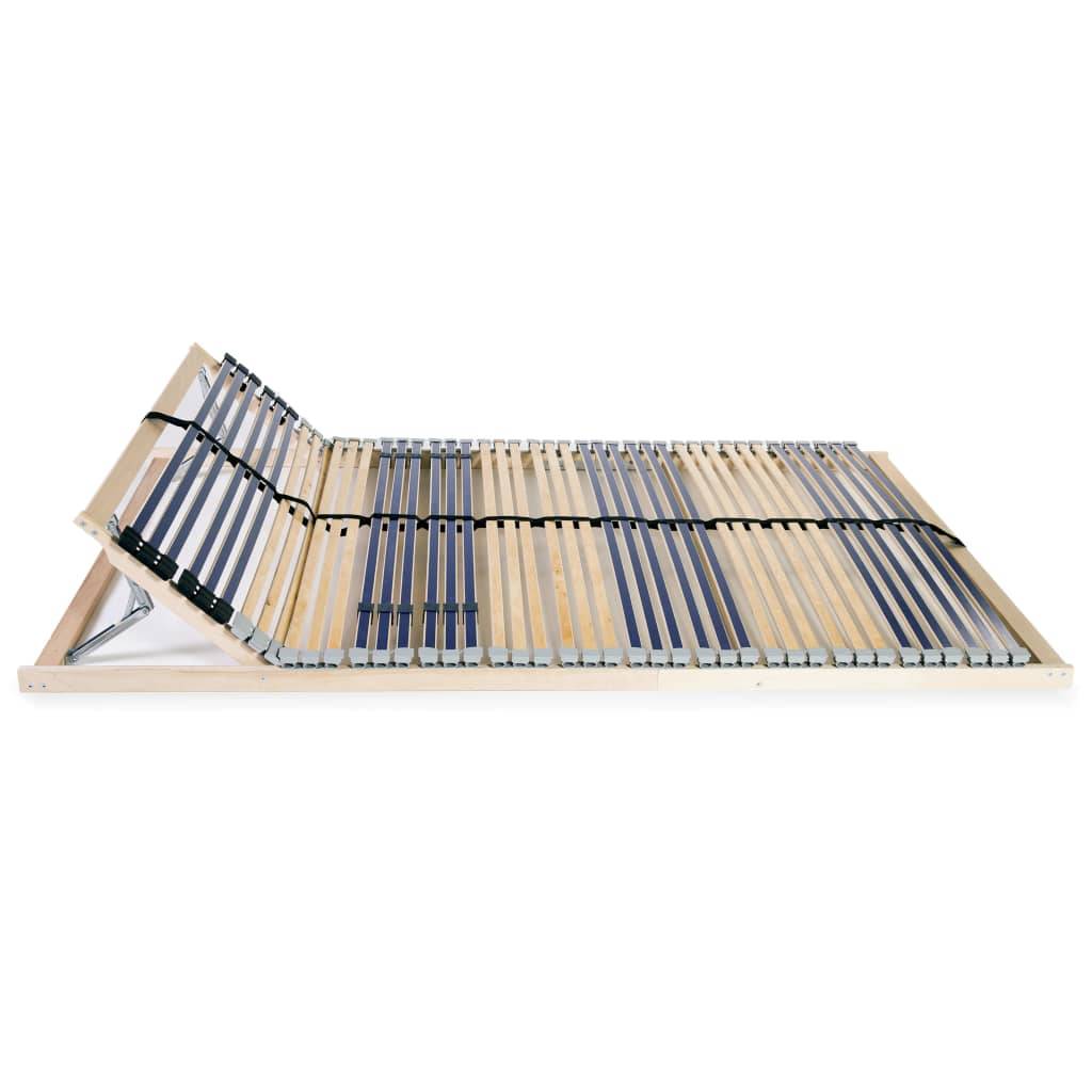 vidaXL Lattenrost mit 42 Latten 7 Zonen 140x200 cm