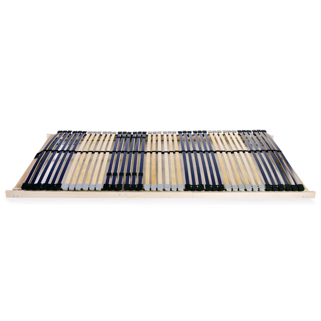 vidaXL Lattenrost mit 42 Latten 7 Zonen 120x200 cm