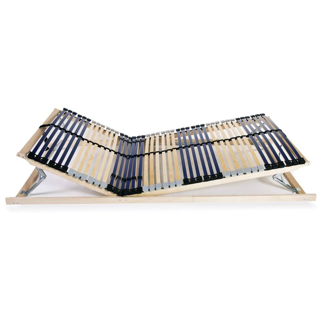 vidaXL Lattenrost mit 42 Latten 7 Zonen 100x200 cm