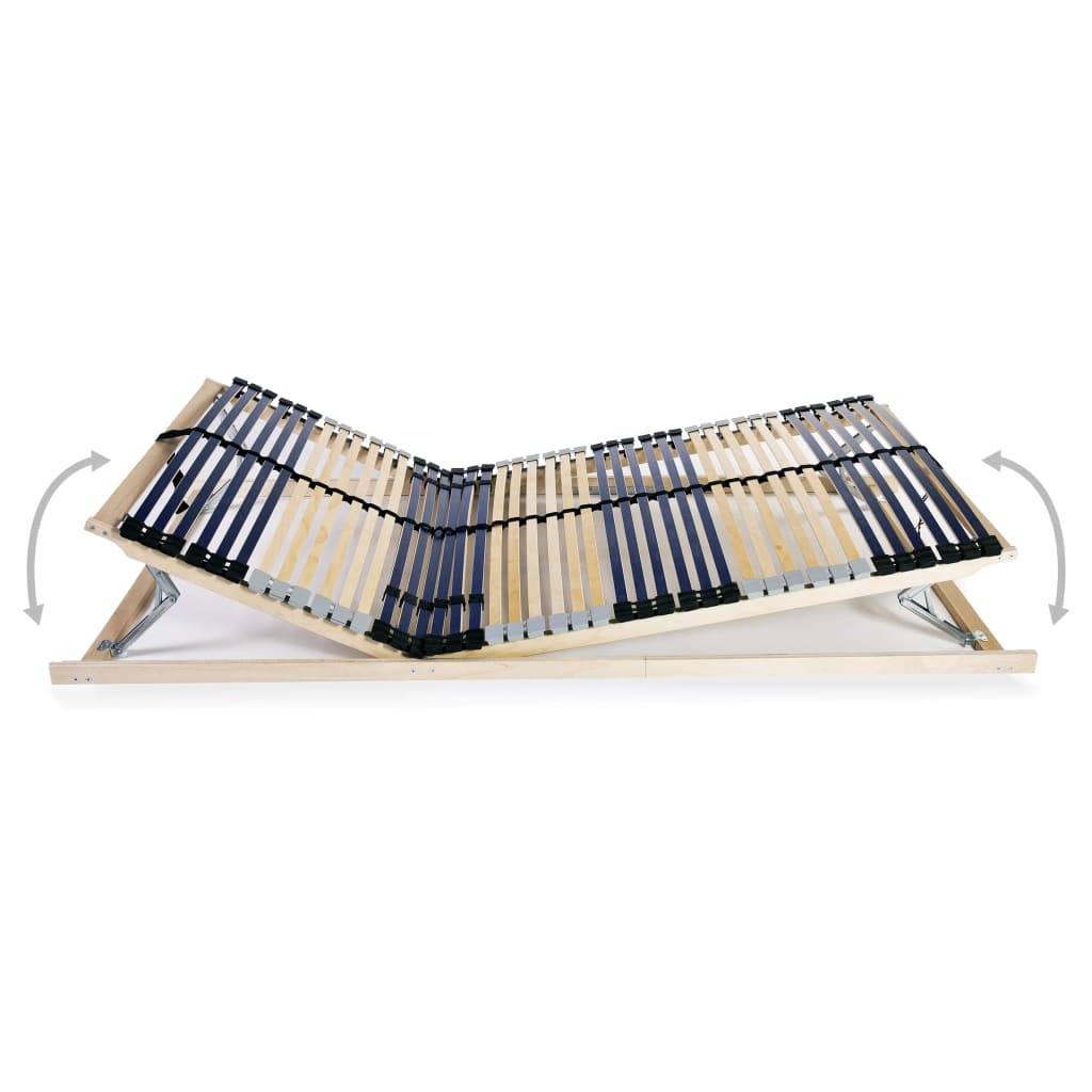 vidaXL Lattenrost mit 42 Latten 7 Zonen 120x200 cm