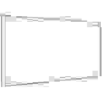 vidaXL Küchenrückwand Weiß 100x60 cm Hartglas