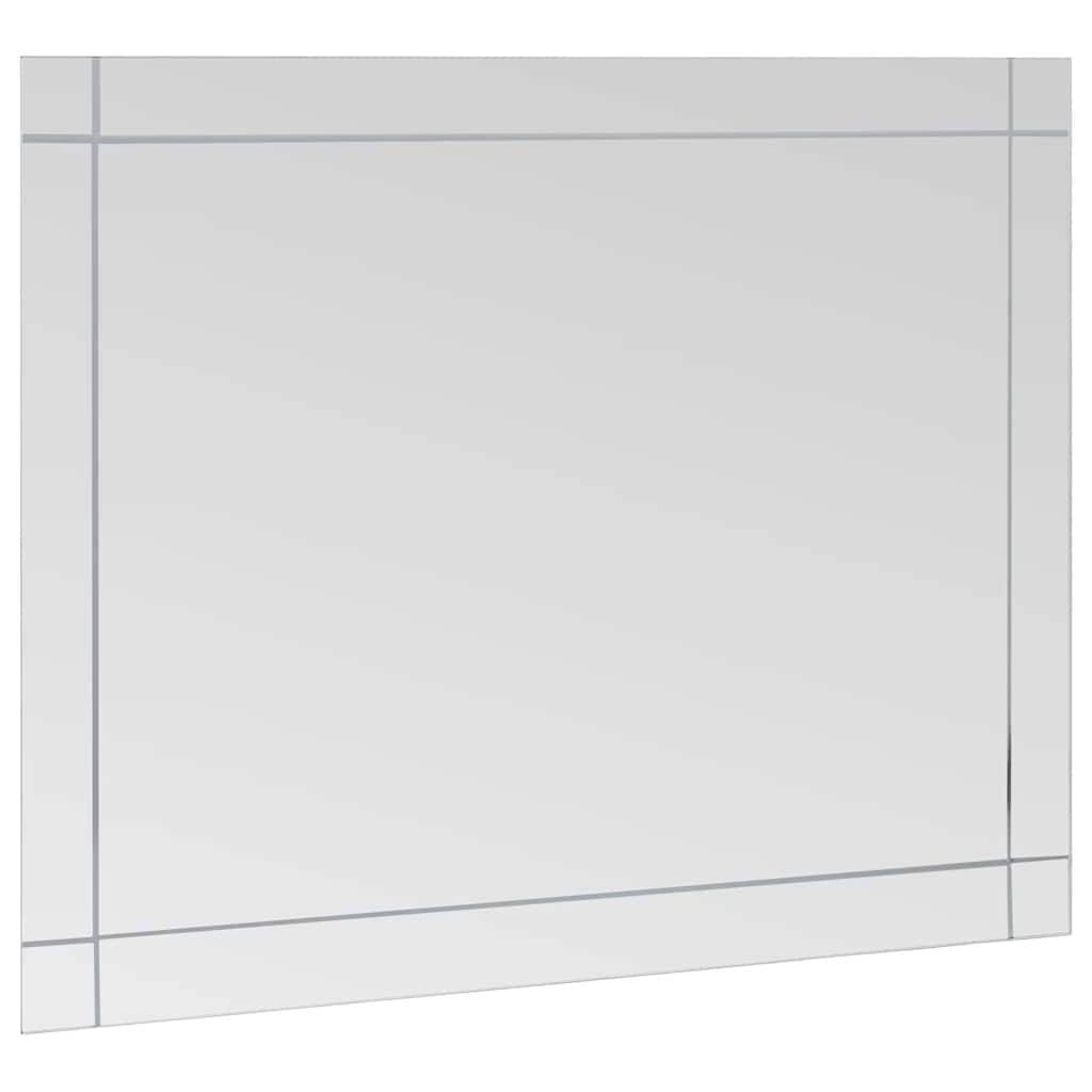 vidaXL Wandspiegel 80x60 cm Glas