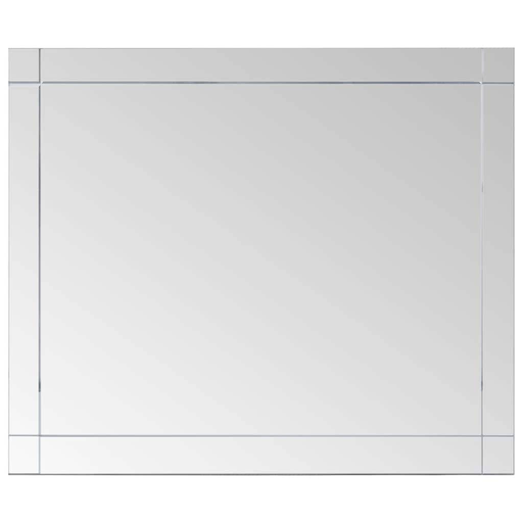 vidaXL Wandspiegel 80x60 cm Glas