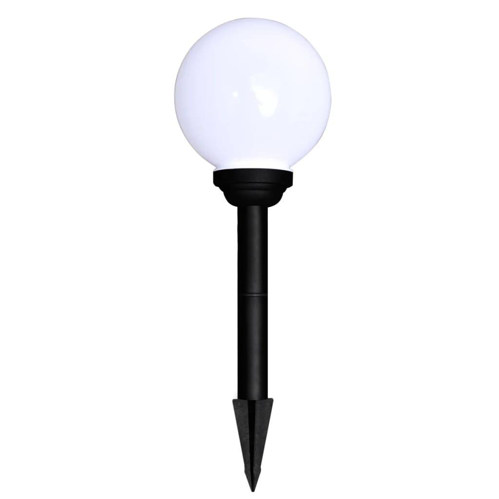 vidaXL Wegeleuchten 6 Stk. LED 20 cm mit Erdspieß