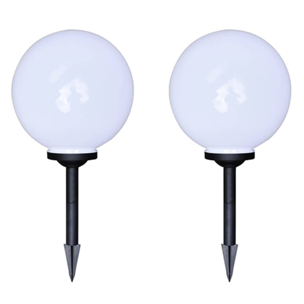 vidaXL Wegeleuchten 4 Stk. LED 30 cm mit Erdspieß