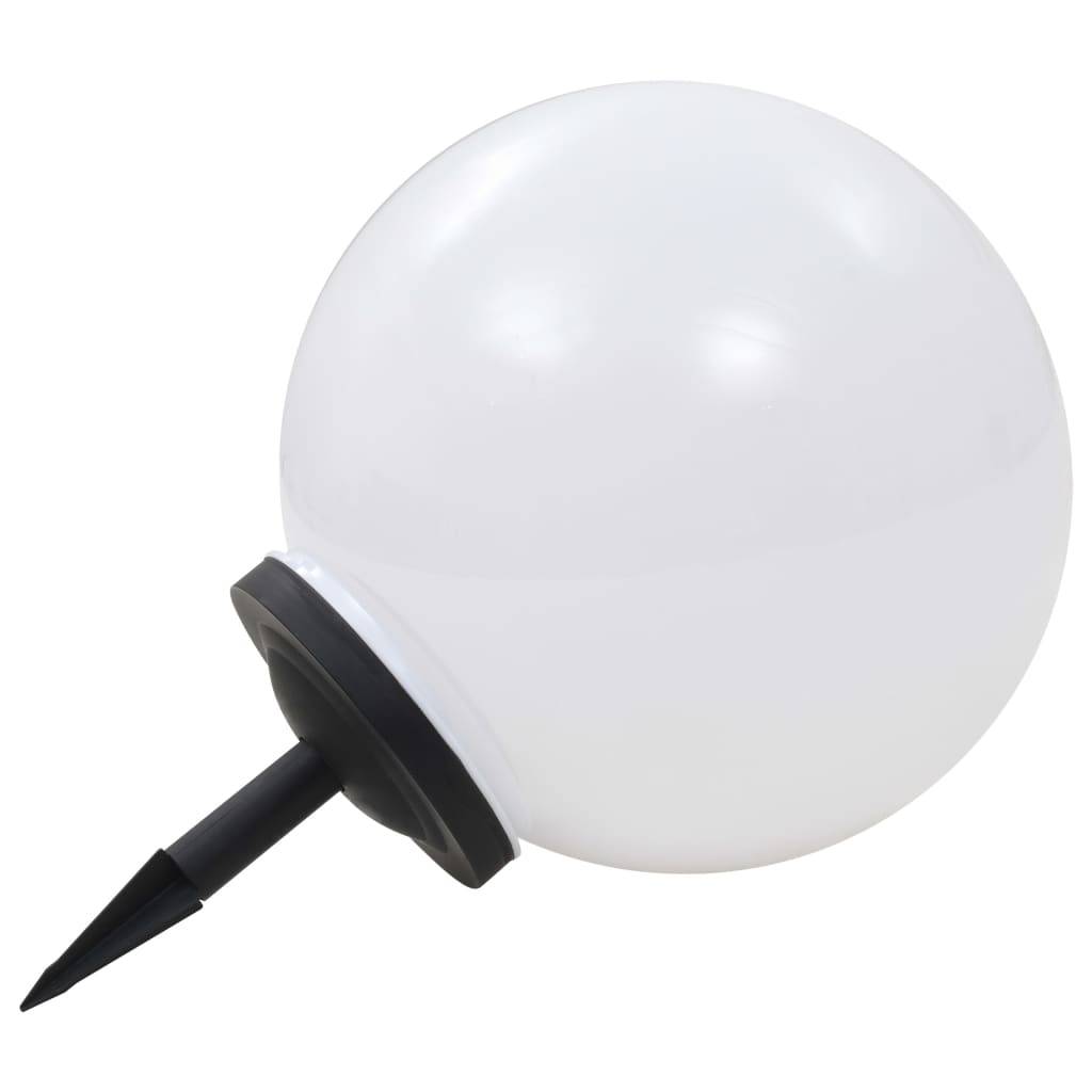 vidaXL Außen-Solarlampen 2 Stk. LED Kugel 40 cm RGB