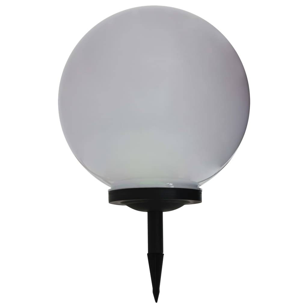 vidaXL Außen-Solarlampen 2 Stk. LED Kugel 40 cm RGB