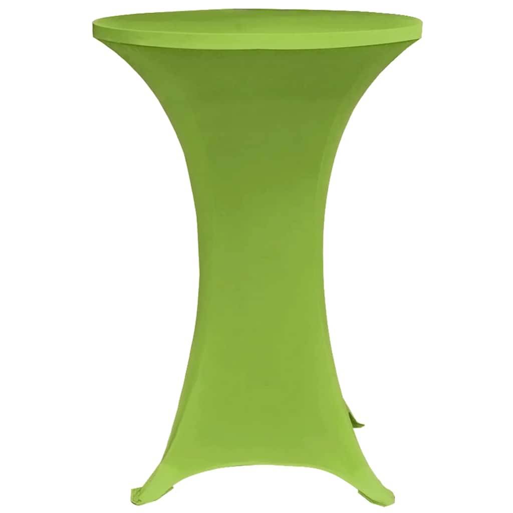 vidaXL Stretch-Tischhussen 4 Stk. 60 cm Grün