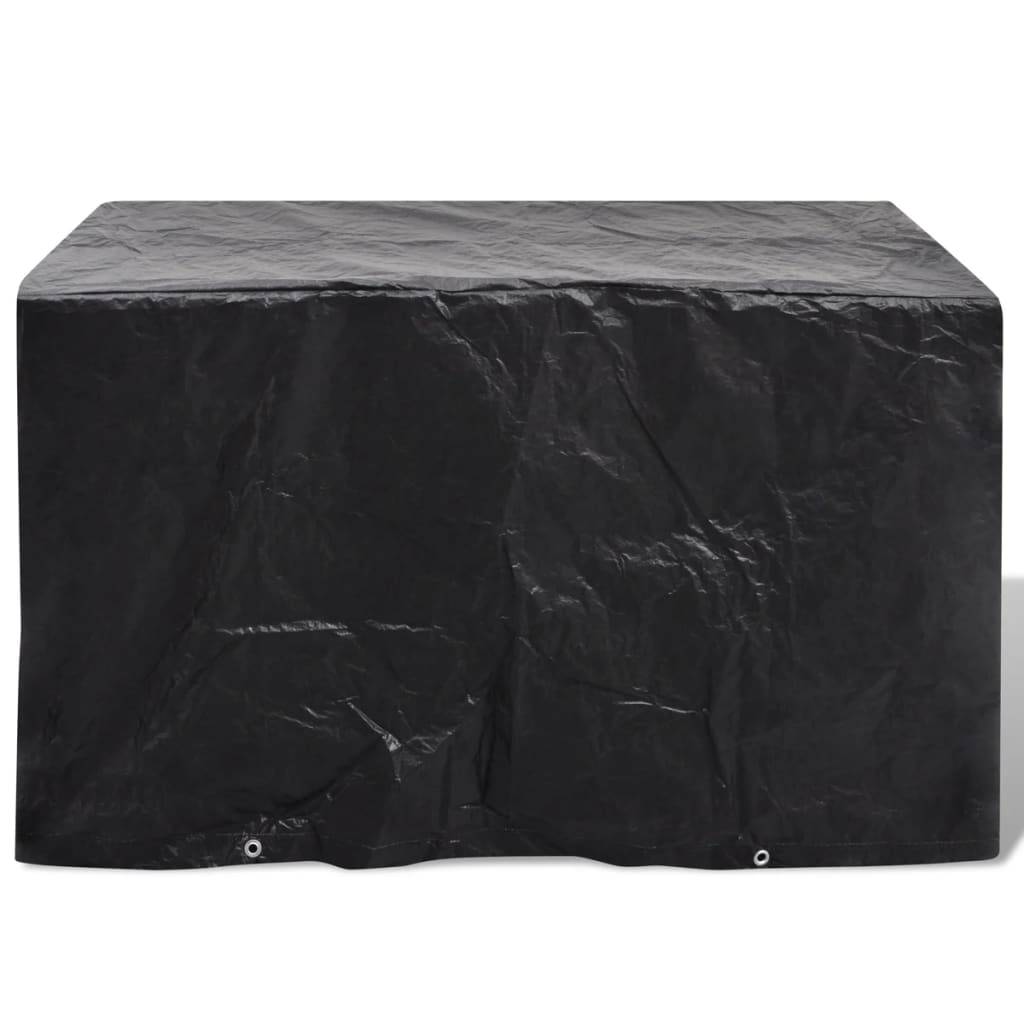 vidaXL Gartenmöbel-Abdeckungen 2 Stk. 8 Ösen 140x70x90 cm