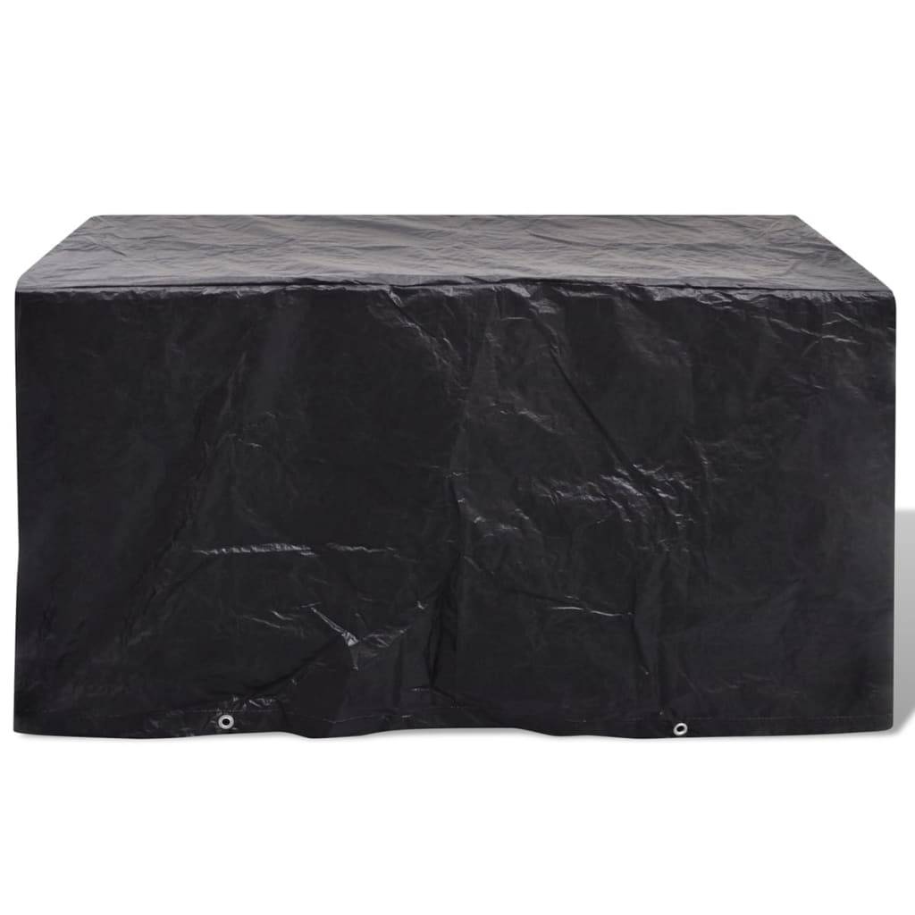 vidaXL Gartenmöbel-Abdeckungen 2 Stk. 8 Ösen 180x70x90 cm