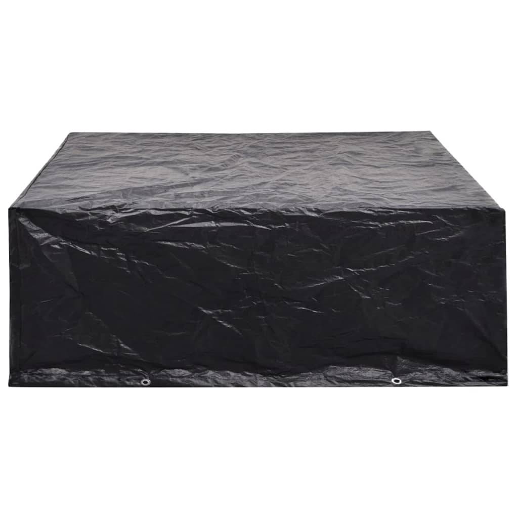 vidaXL Gartenmöbel-Abdeckungen 2 Stk. 8 Ösen 250x210x90 cm