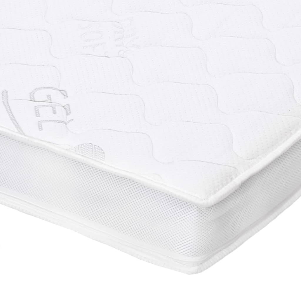 vidaXL Matratzenauflage 80 x 200 cm Gelschaum 7 cm