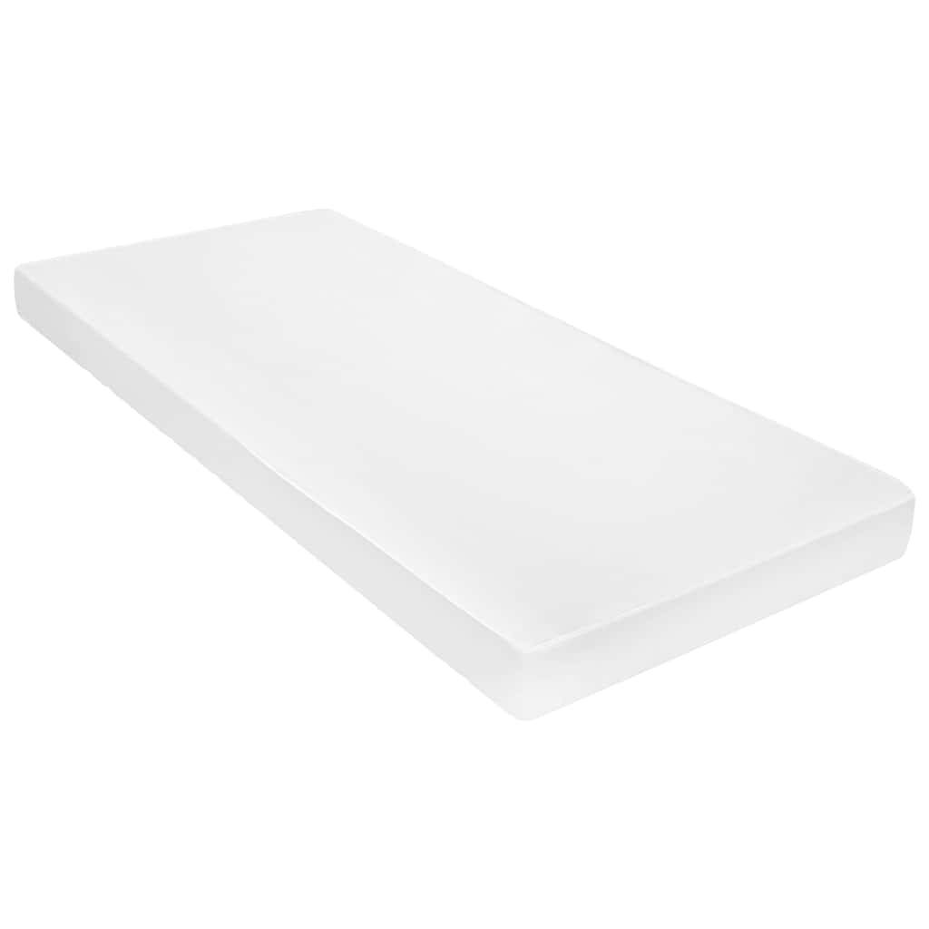 vidaXL Matratze 80 x 200 cm 7 Zonen PU Schaum 10 cm H2 H3