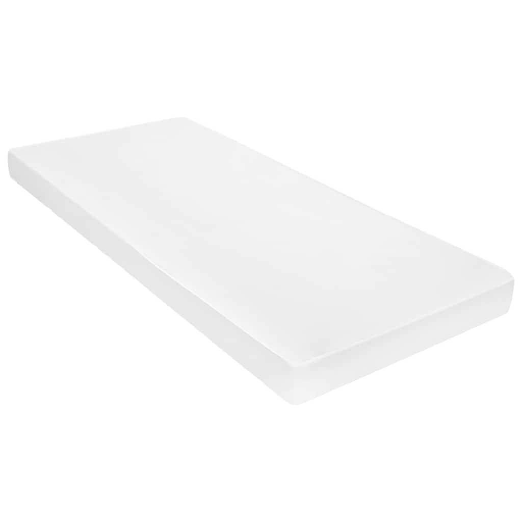vidaXL Matratze 90 x 200 cm 7 Zonen PU Schaum 10 cm H2 H3