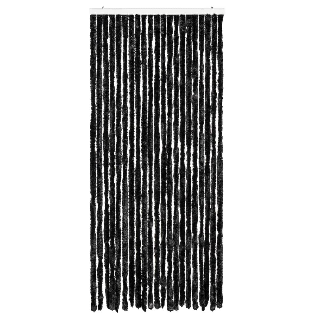 vidaXL Insektenschutz-Vorhang Anthrazit 90x220 cm Chenille
