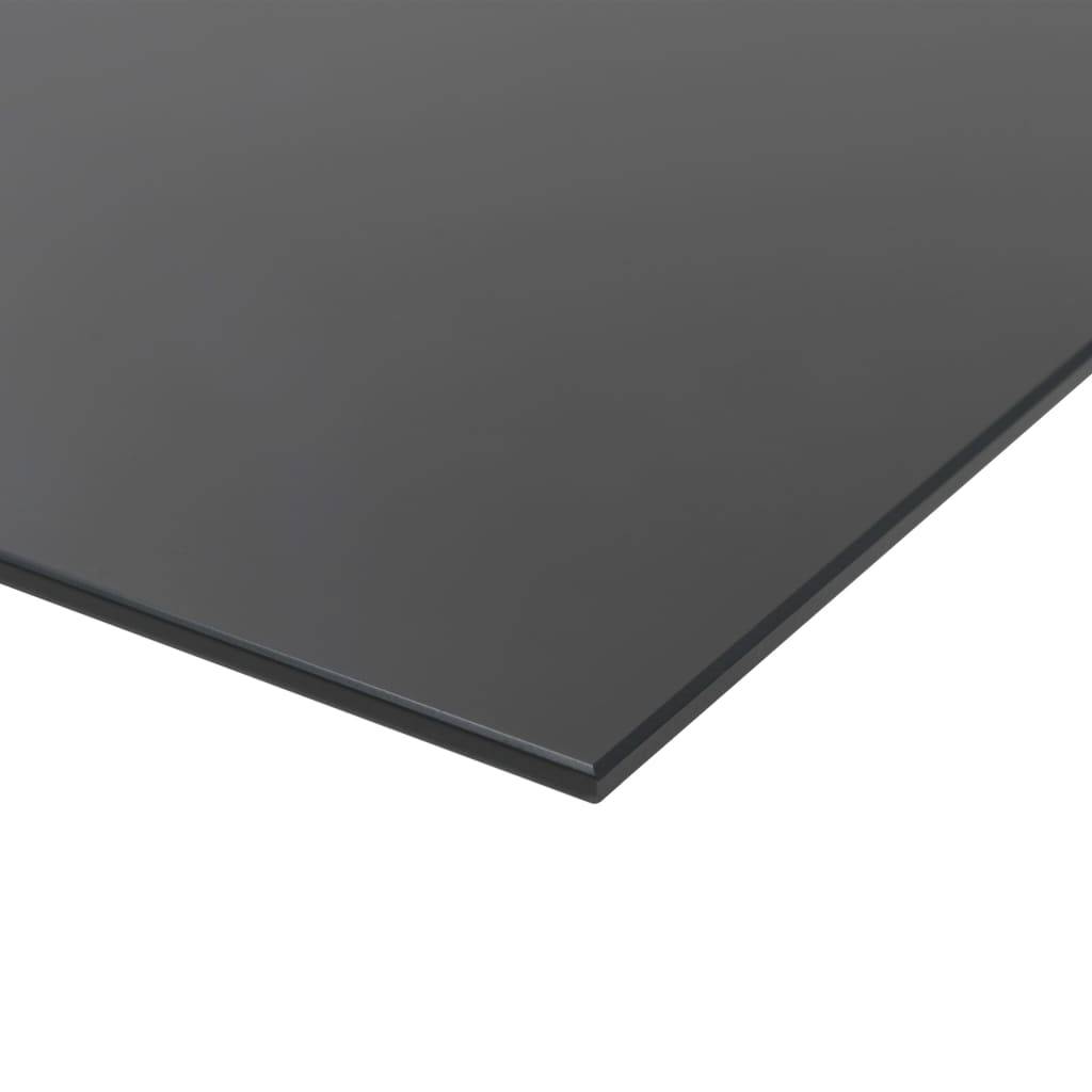vidaXL Magnettafel Wandmontage Glas 50x30 cm