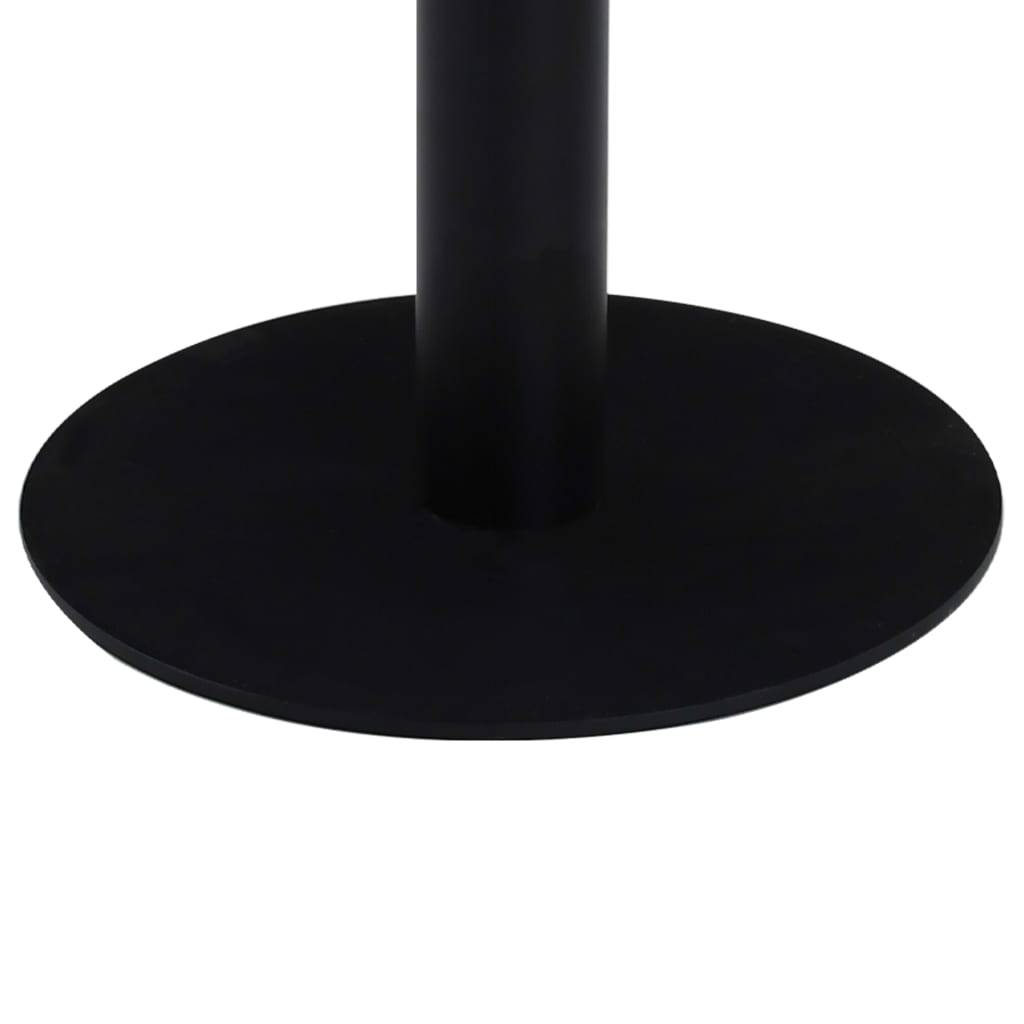 vidaXL Bistrotisch Dunkelbraun 40 cm MDF