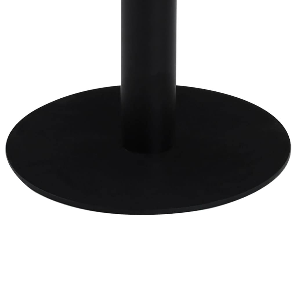 vidaXL Bistrotisch Hellbraun 50 cm MDF