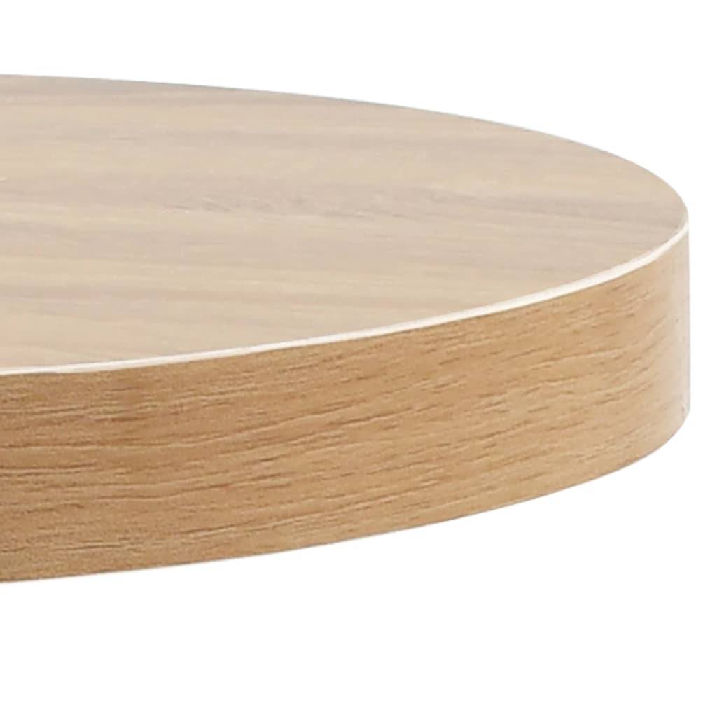 vidaXL Bistrotisch Hellbraun 50 cm MDF