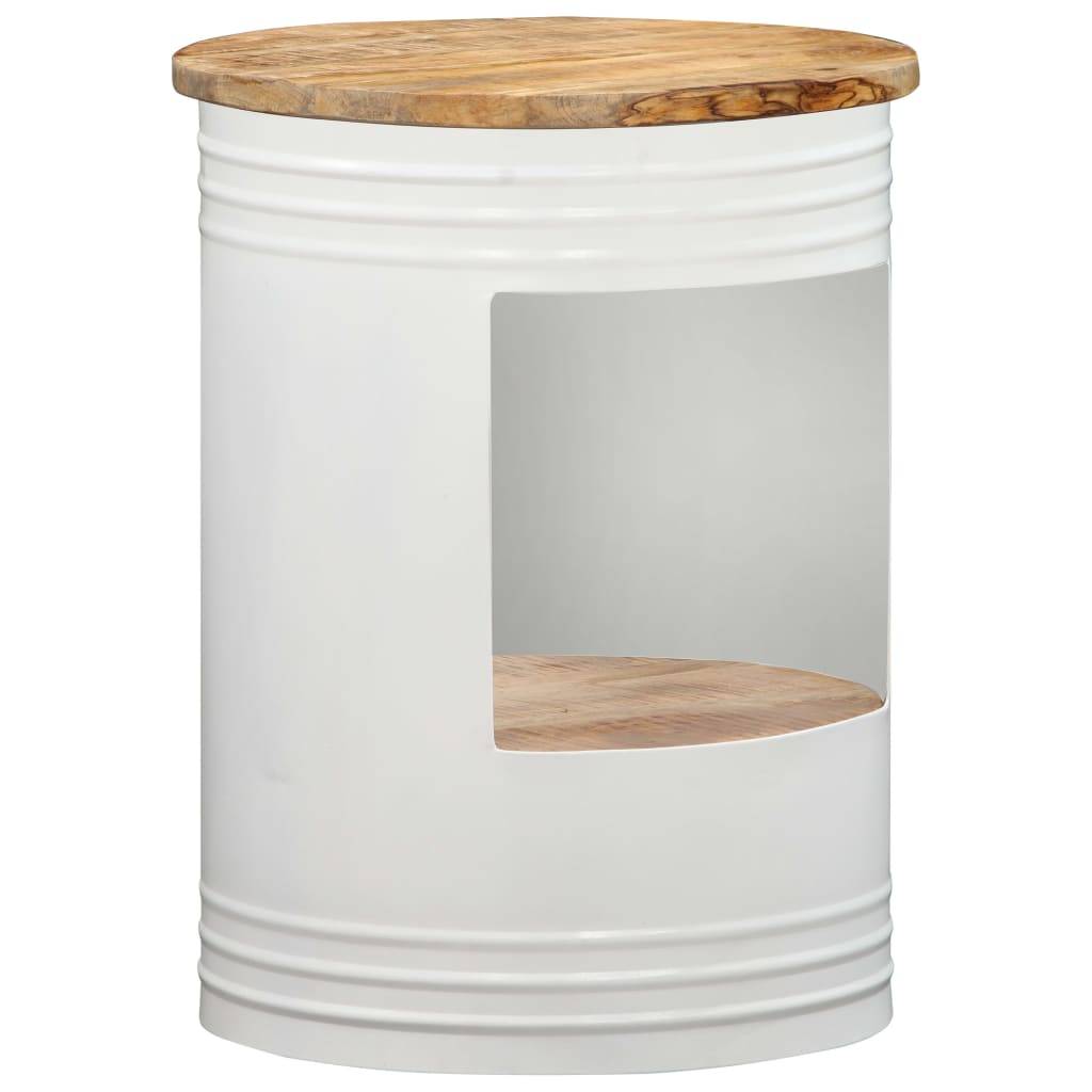 vidaXL Couchtisch 43×55 cm Massivholz Mango