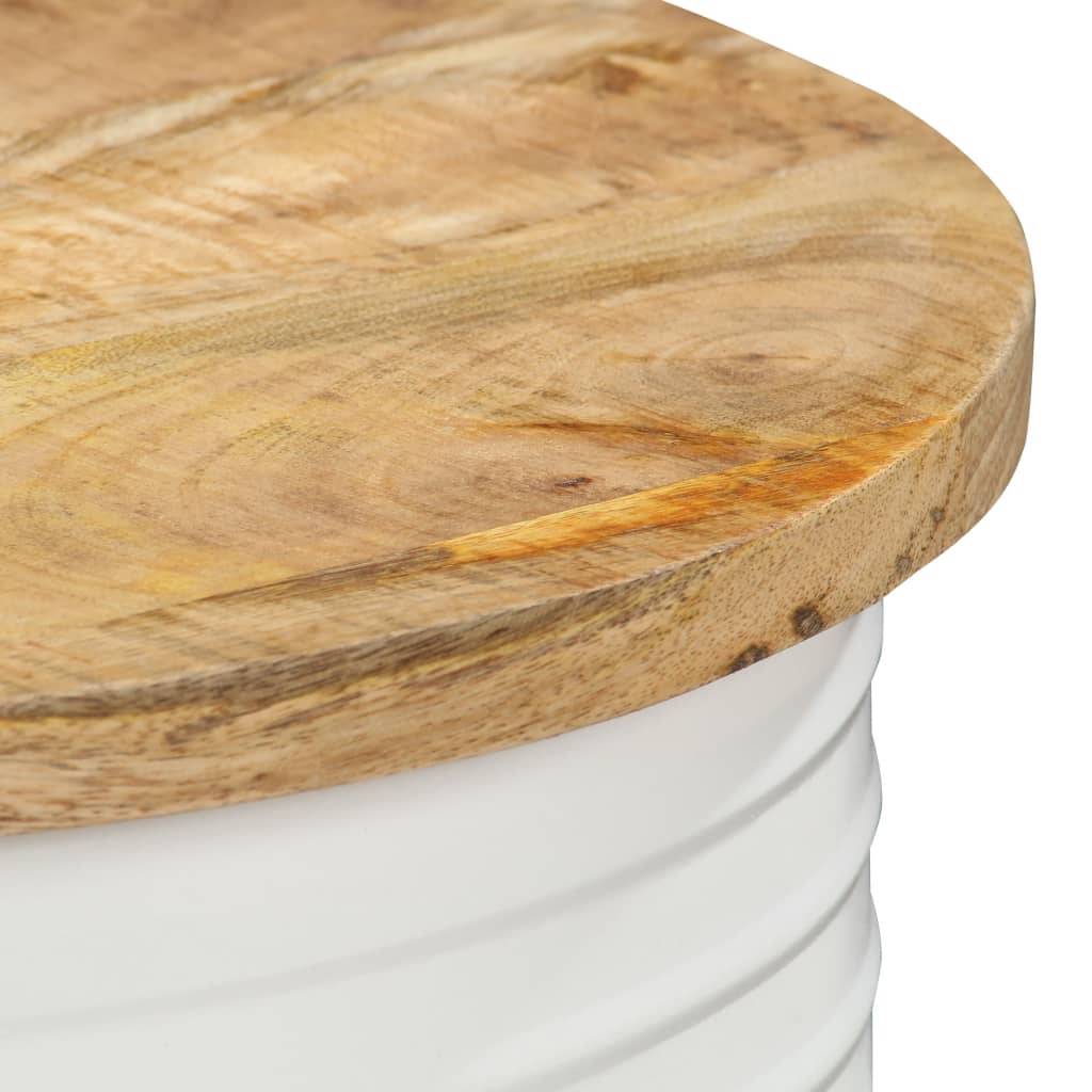 vidaXL Couchtisch 43×55 cm Massivholz Mango
