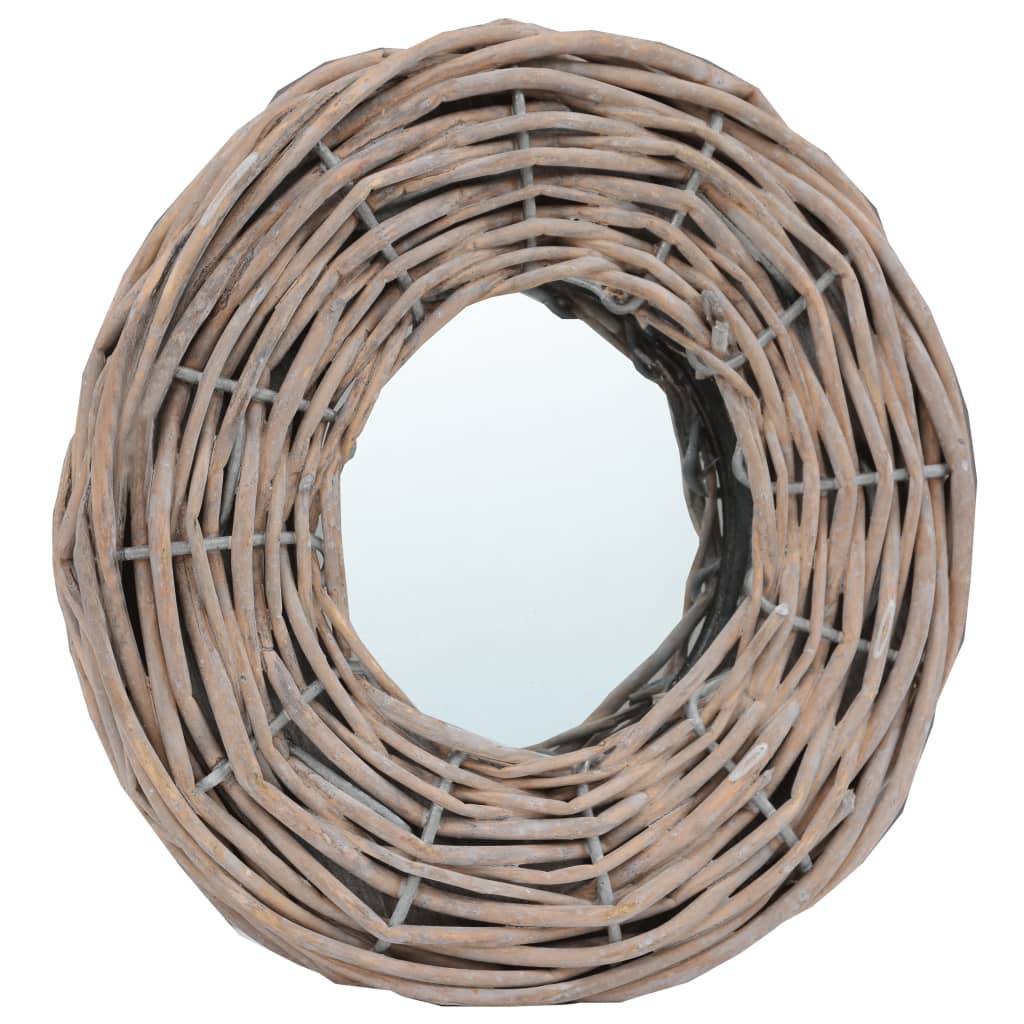 vidaXL Spiegel 3 Stk. 15 cm Weide