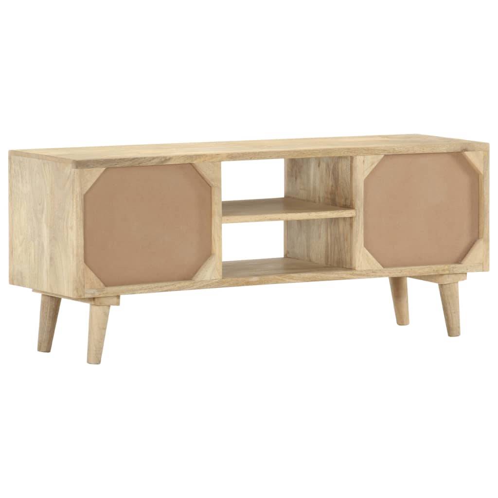vidaXL TV-Schrank 110×30×45 cm Mango Massivholz