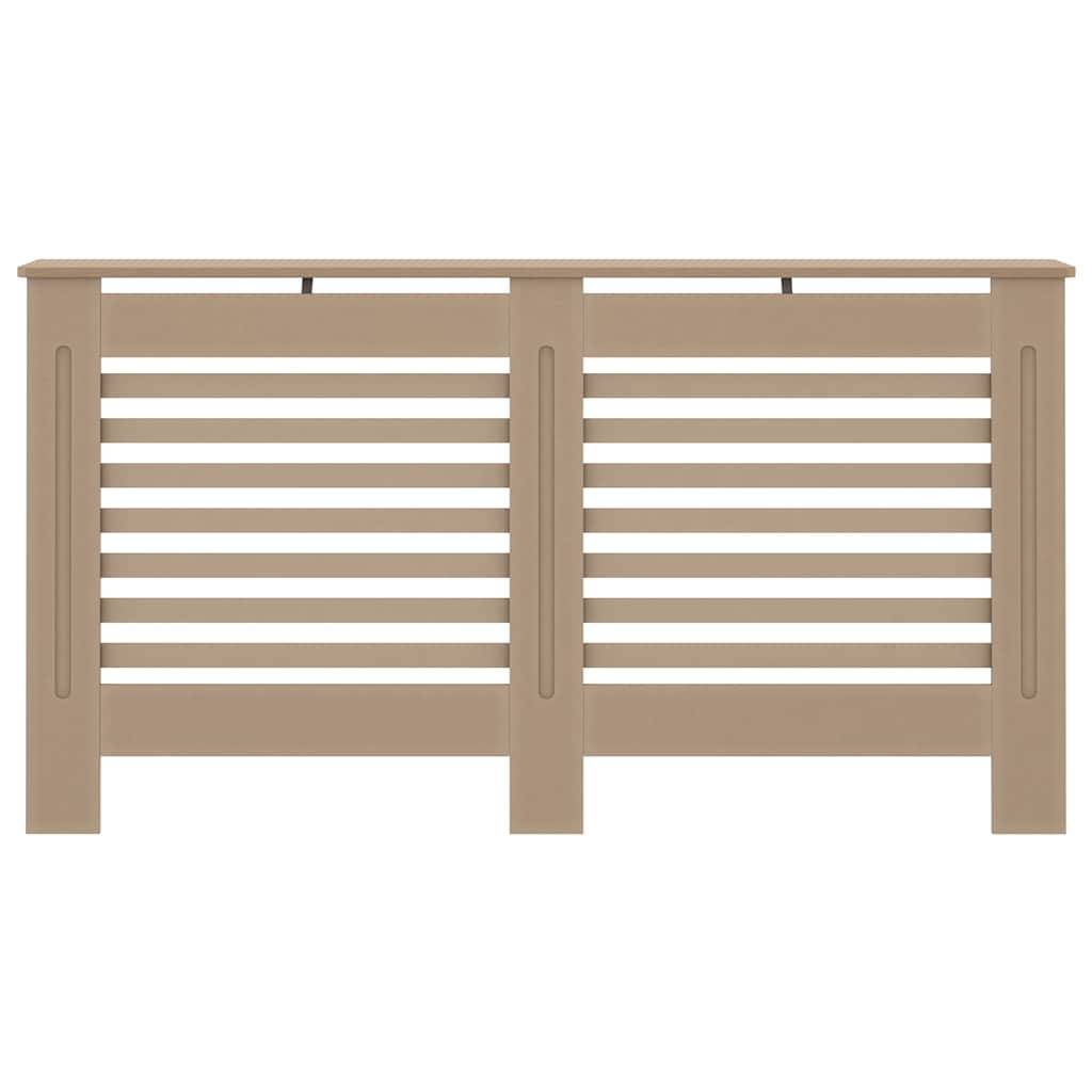 vidaXL Heizkörperverkleidung 152x19x81,5 cm MDF