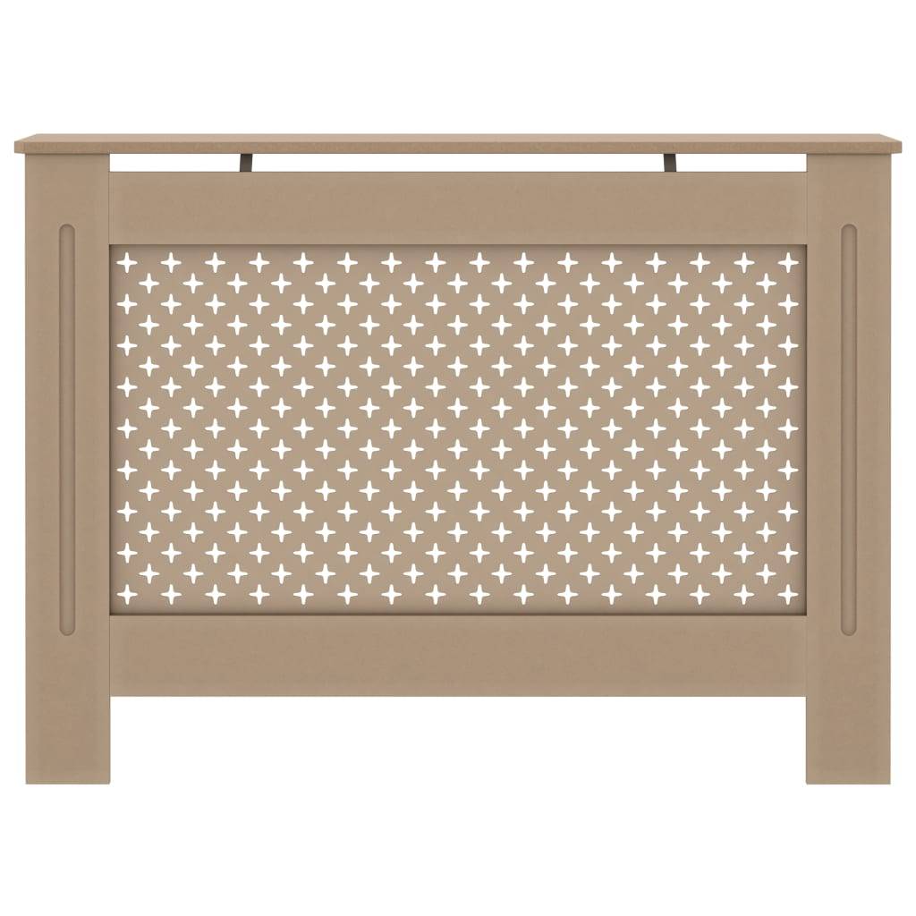 vidaXL Heizkörperverkleidung 112x19x81,5 cm MDF