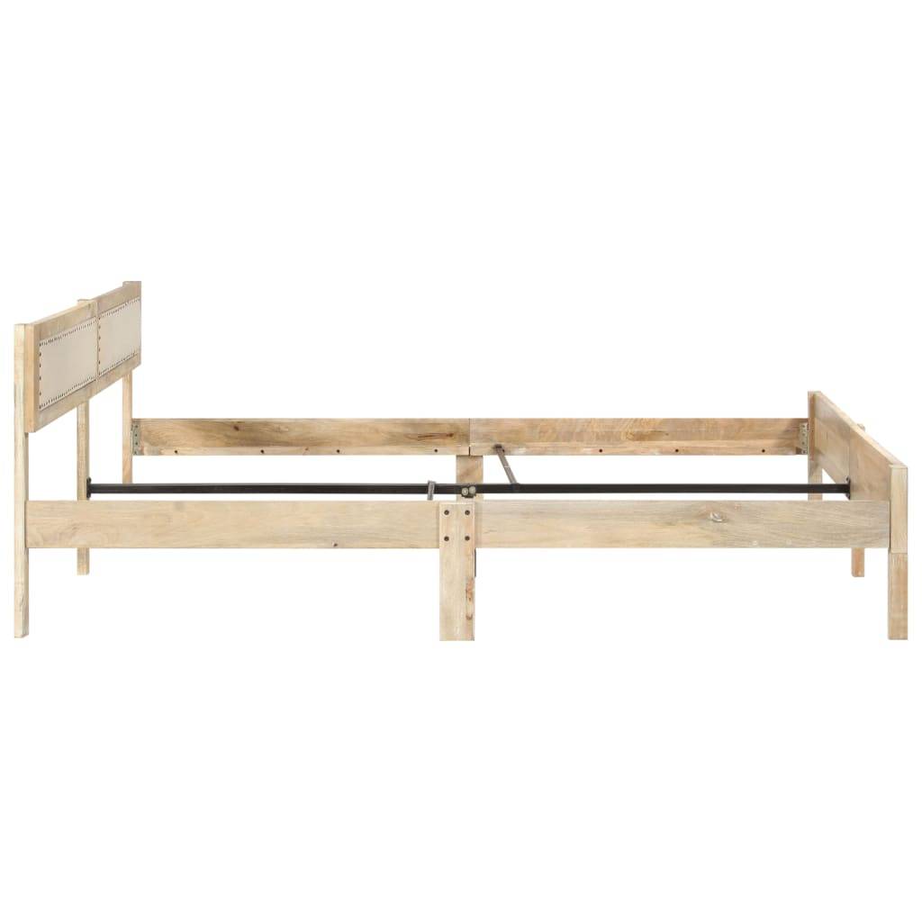 vidaXL Massivholzbett Mango 200 cm