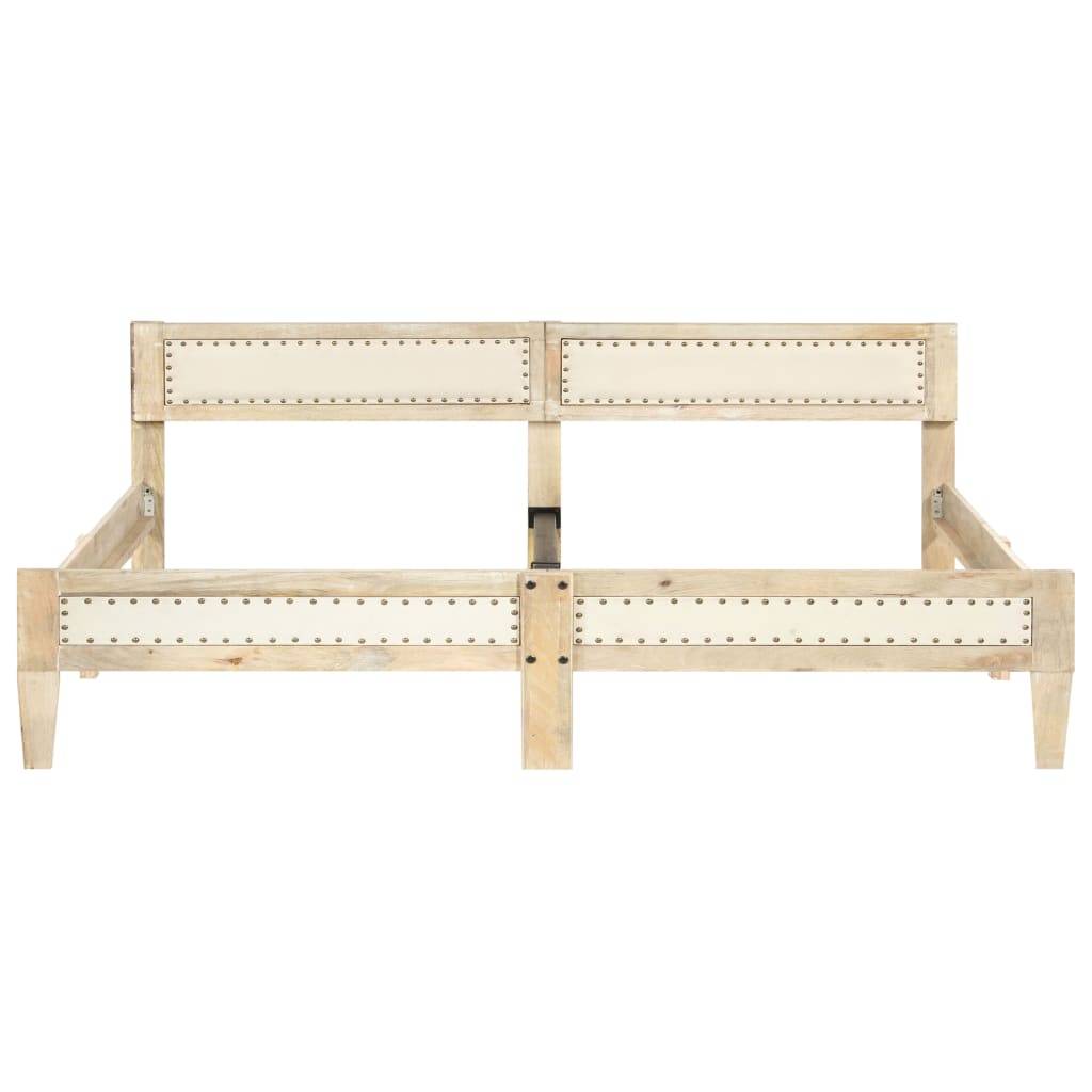 vidaXL Massivholzbett Mango 200 cm