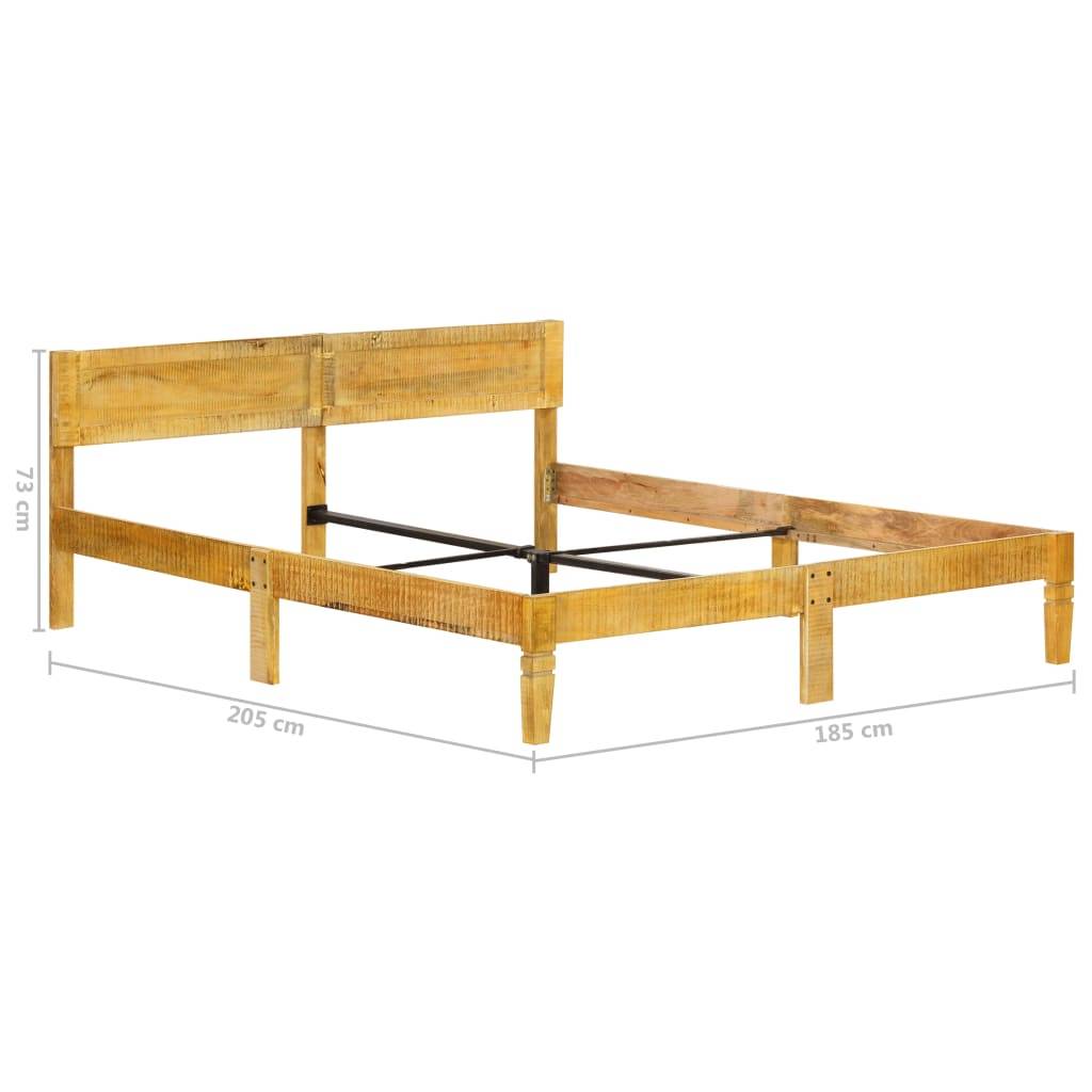 vidaXL Massivholzbett Mango 180 cm