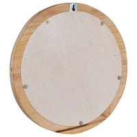 vidaXL Wandspiegel 40 cm Teak Rund vidaXL Wandspiegel 40 cm Teak Rund