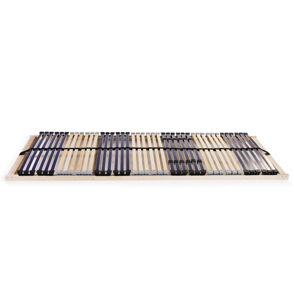 vidaXL Lattenroste 2 Stk. mit 42 Latten 7 Zonen 70x200 cm