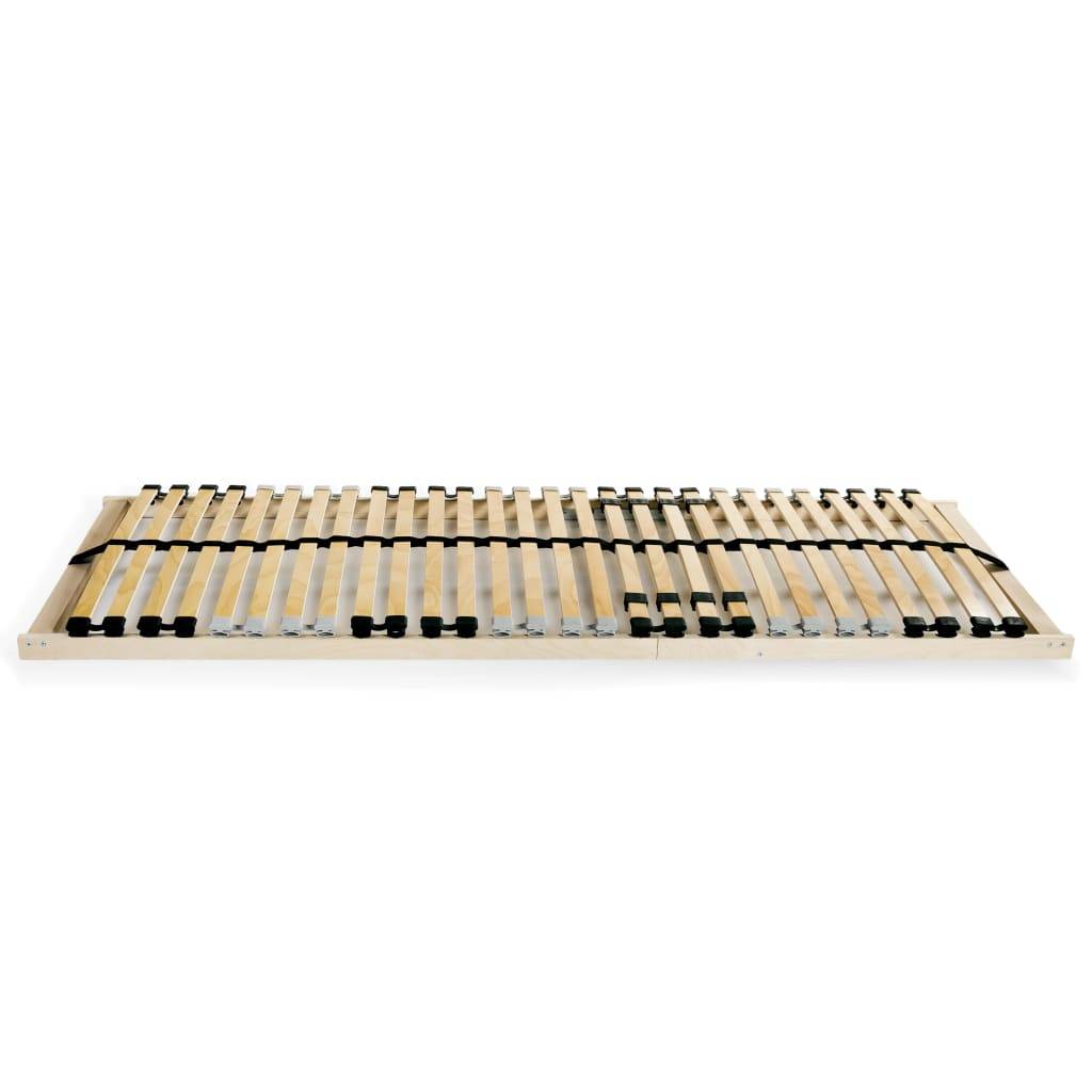 vidaXL Lattenrost mit 28 Latten 7 Zonen 80x200 cm