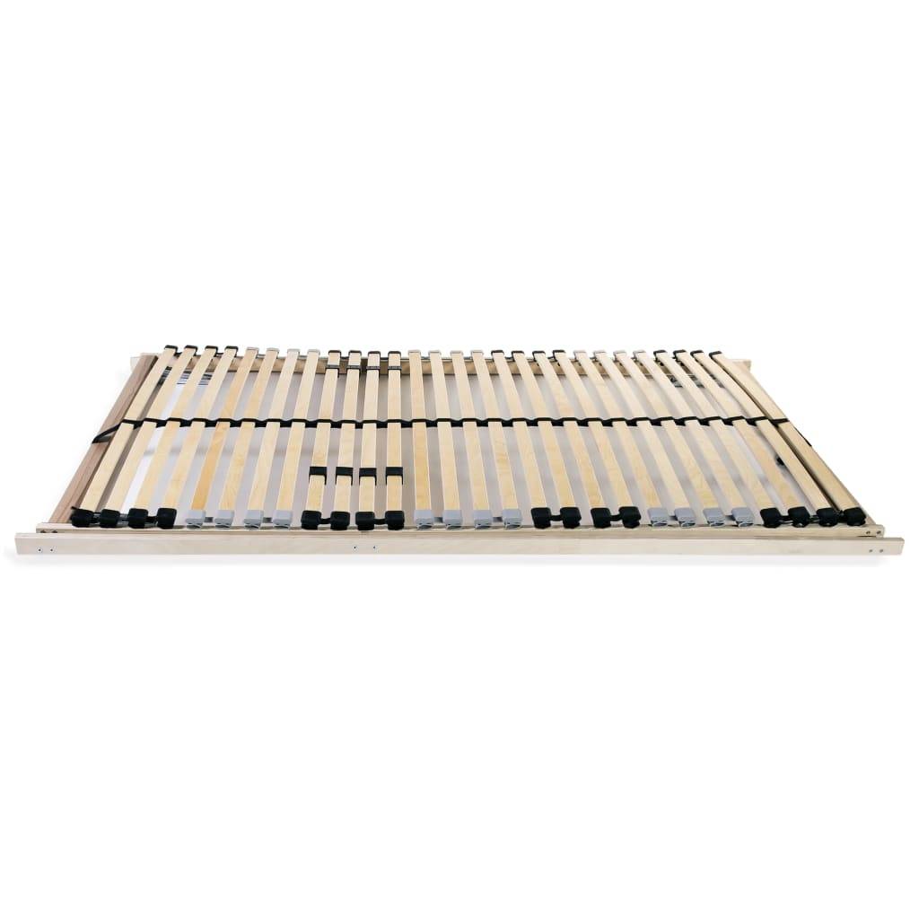 vidaXL Lattenrost mit 28 Latten 7 Zonen 90x200 cm