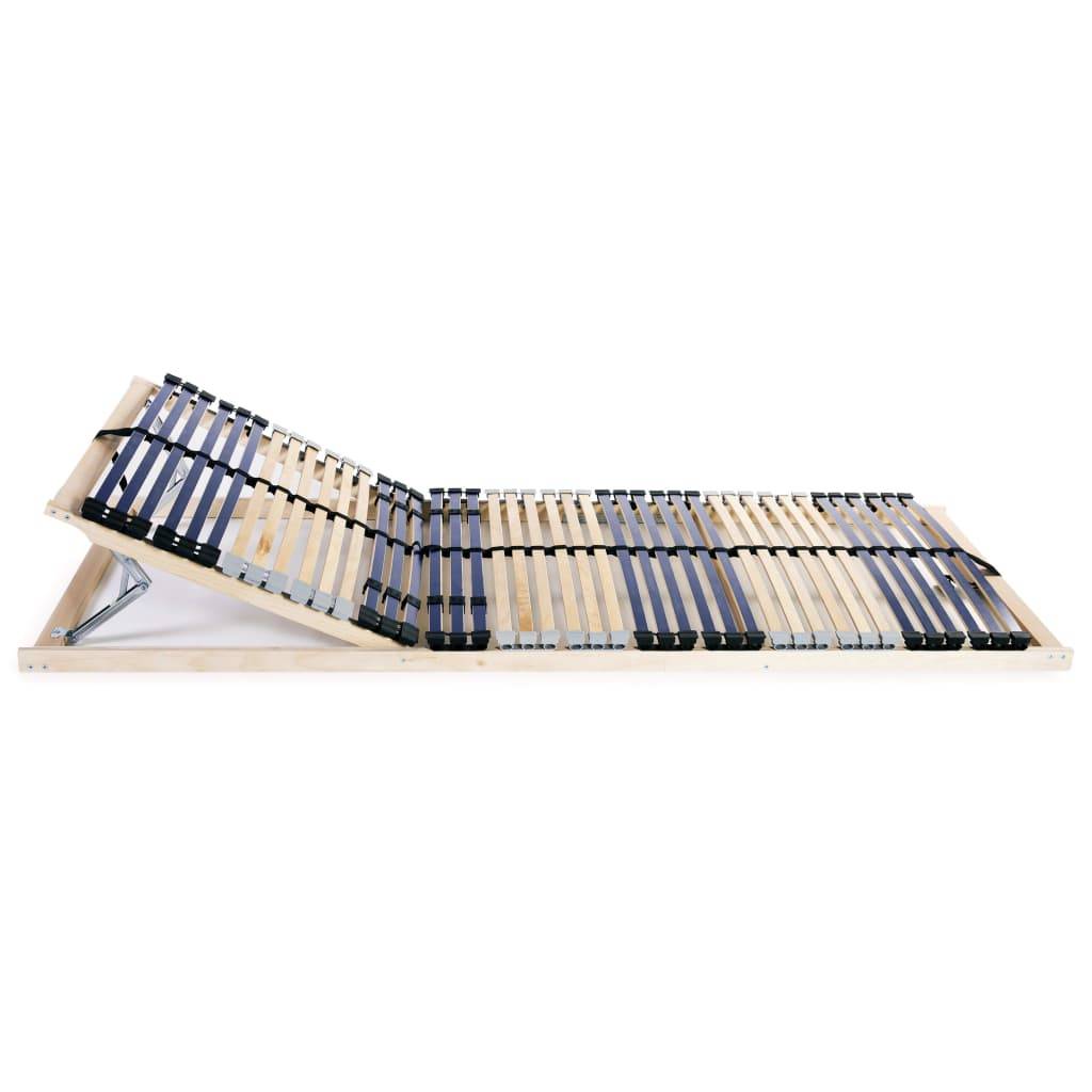 vidaXL Lattenrost mit 42 Latten 7 Zonen 90x200 cm