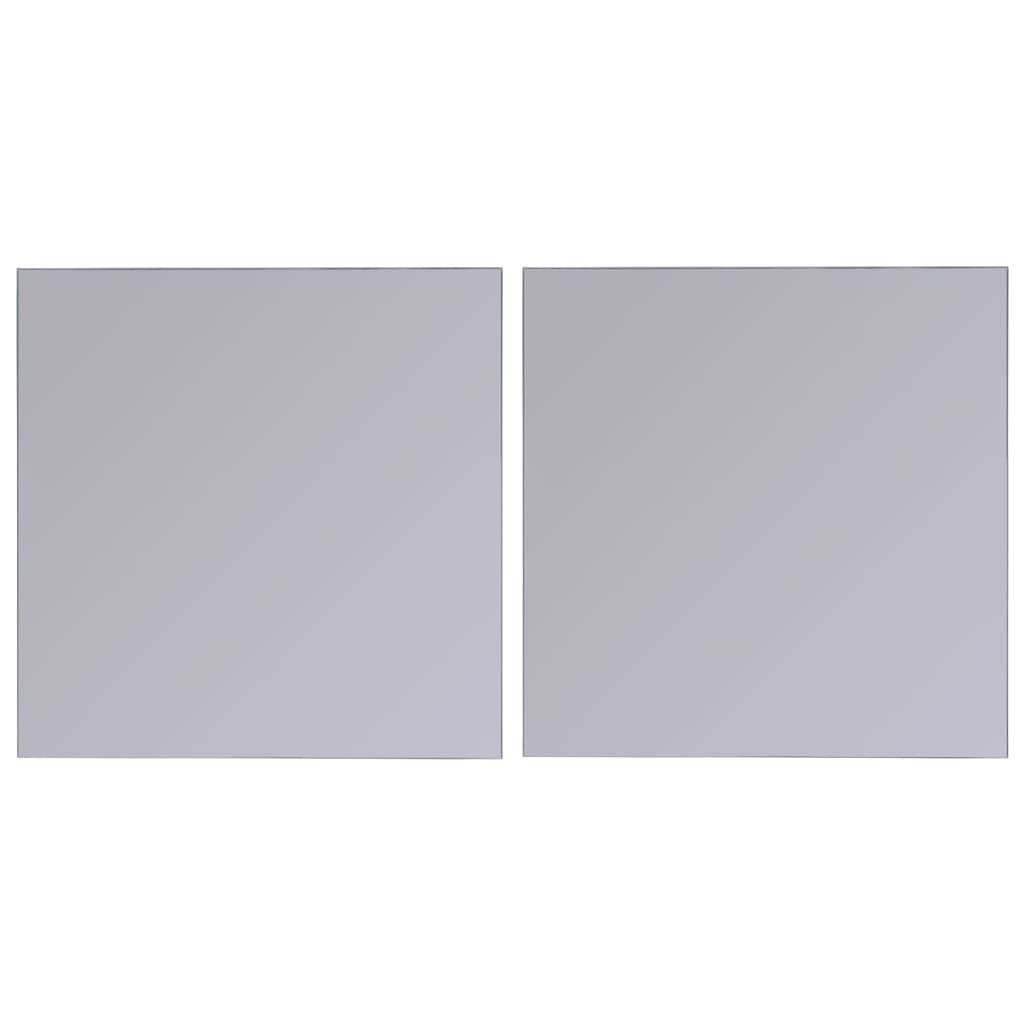 vidaXL Rahmenlose Spiegelfliesen Glas 16 Stk. 20,5 cm