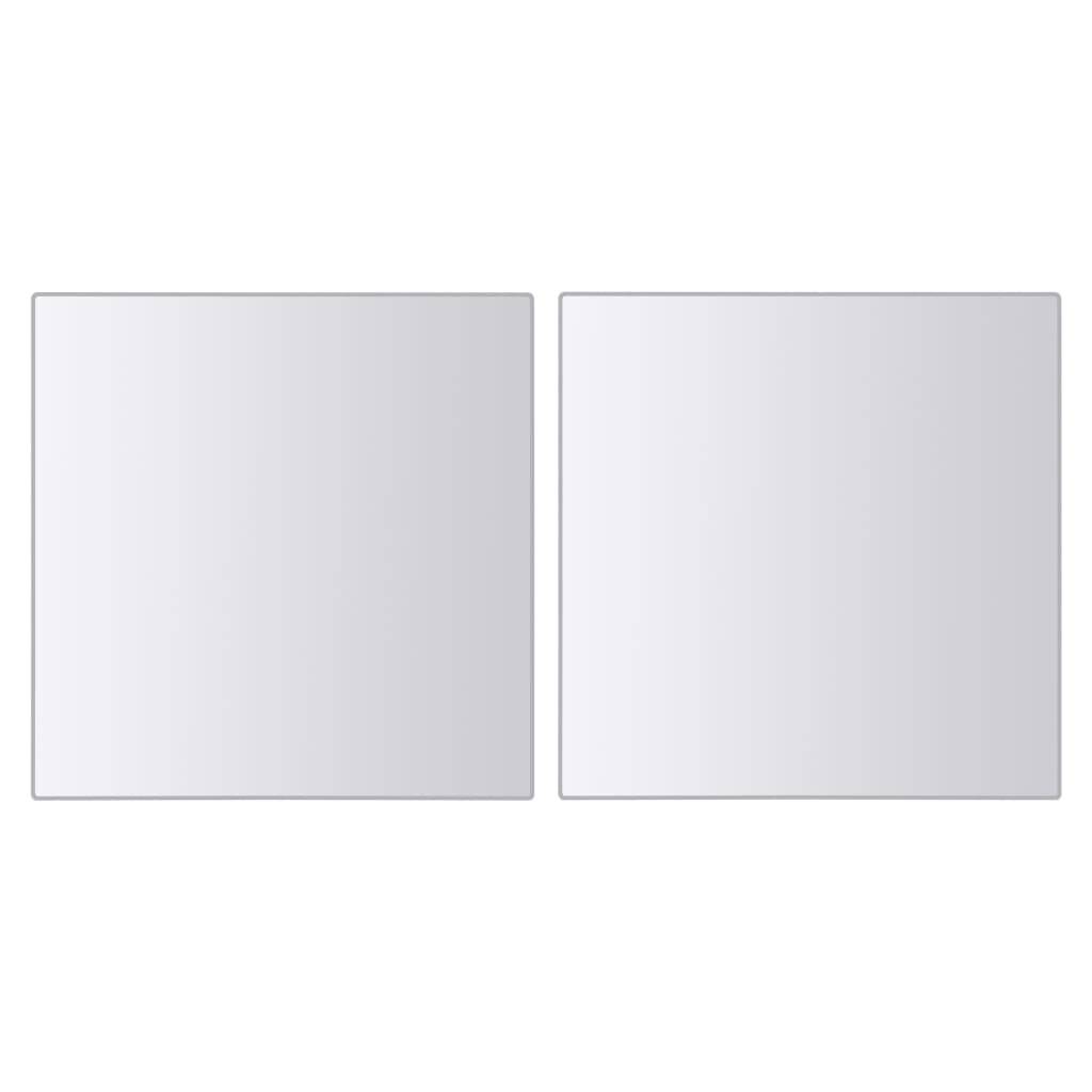 vidaXL 16-tlg. Spiegelfliesen-Set Verschiedene Formen Glas