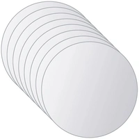 vidaXL 16-tlg. Spiegelfliesen-Set Rund Glas vidaXL 16-tlg. Spiegelfliesen-Set Rund Glas