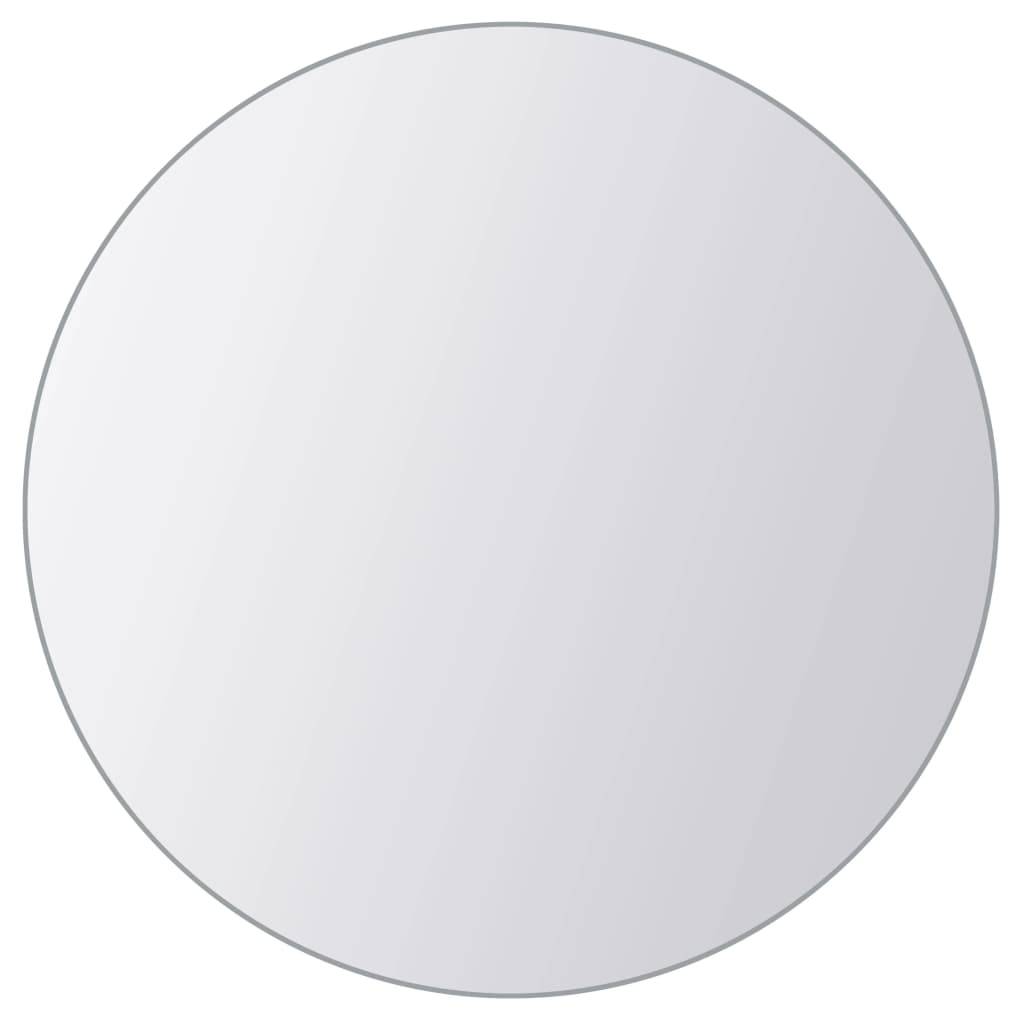 vidaXL 16-tlg. Spiegelfliesen-Set Rund Glas