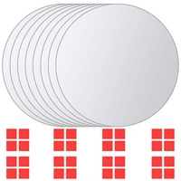 vidaXL 16-tlg. Spiegelfliesen-Set Rund Glas vidaXL 16-tlg. Spiegelfliesen-Set Rund Glas