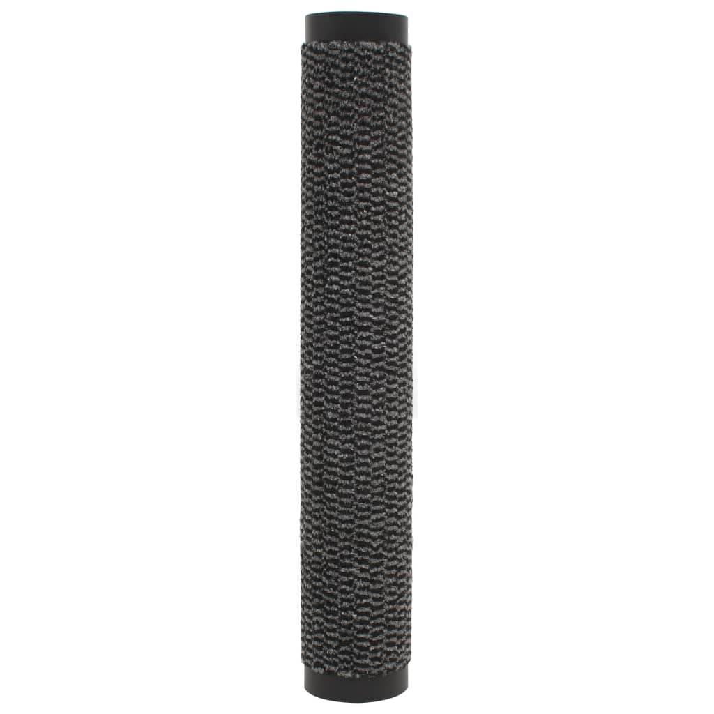 vidaXL Schmutzfangmatten 2 Stk. Rechteckig Getuftet 60x90 cm Anthrazit