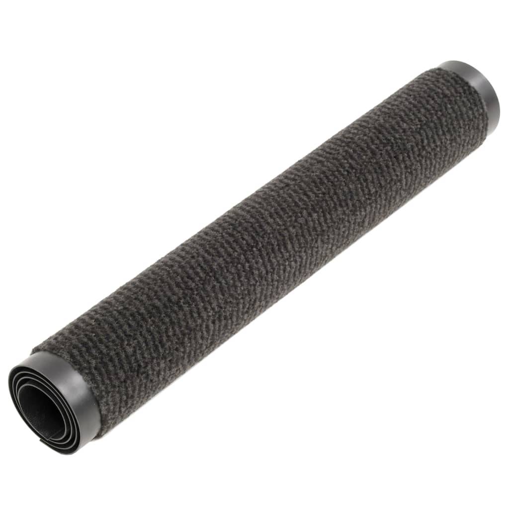 vidaXL Schmutzfangmatten 2 Stk. Rechteckig Getuftet 60x90 cm Schwarz