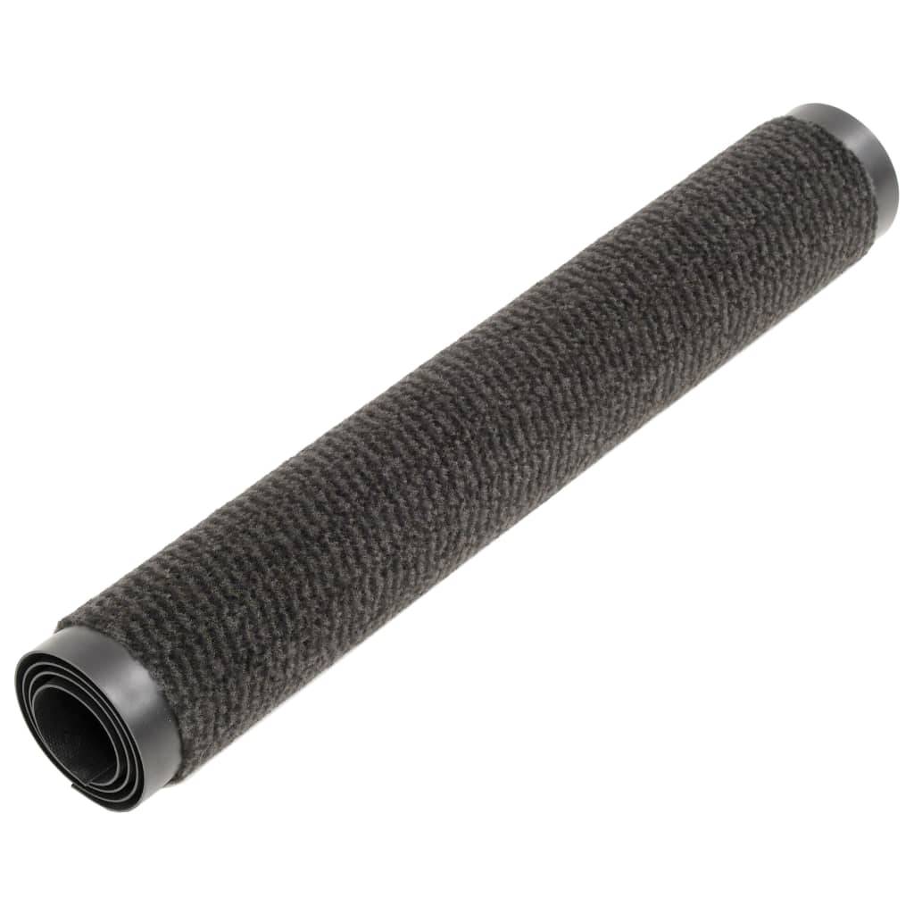 vidaXL Schmutzfangmatten 2 Stk. Rechteckig Getuftet 80x120cm Schwarz