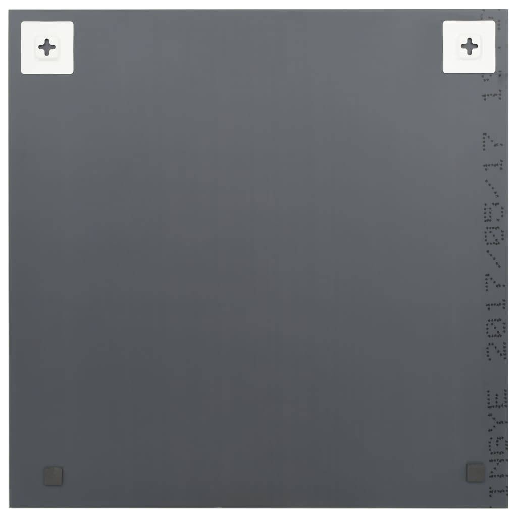vidaXL Wandspiegel 2 Stk. 40x40 cm Quadratisch Glas
