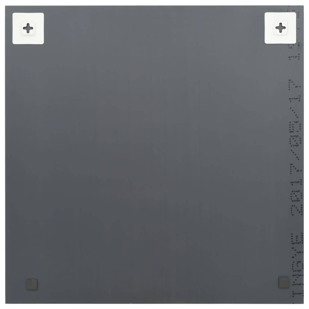 vidaXL Wandspiegel 2 Stk. 50x50 cm Quadratisch Glas