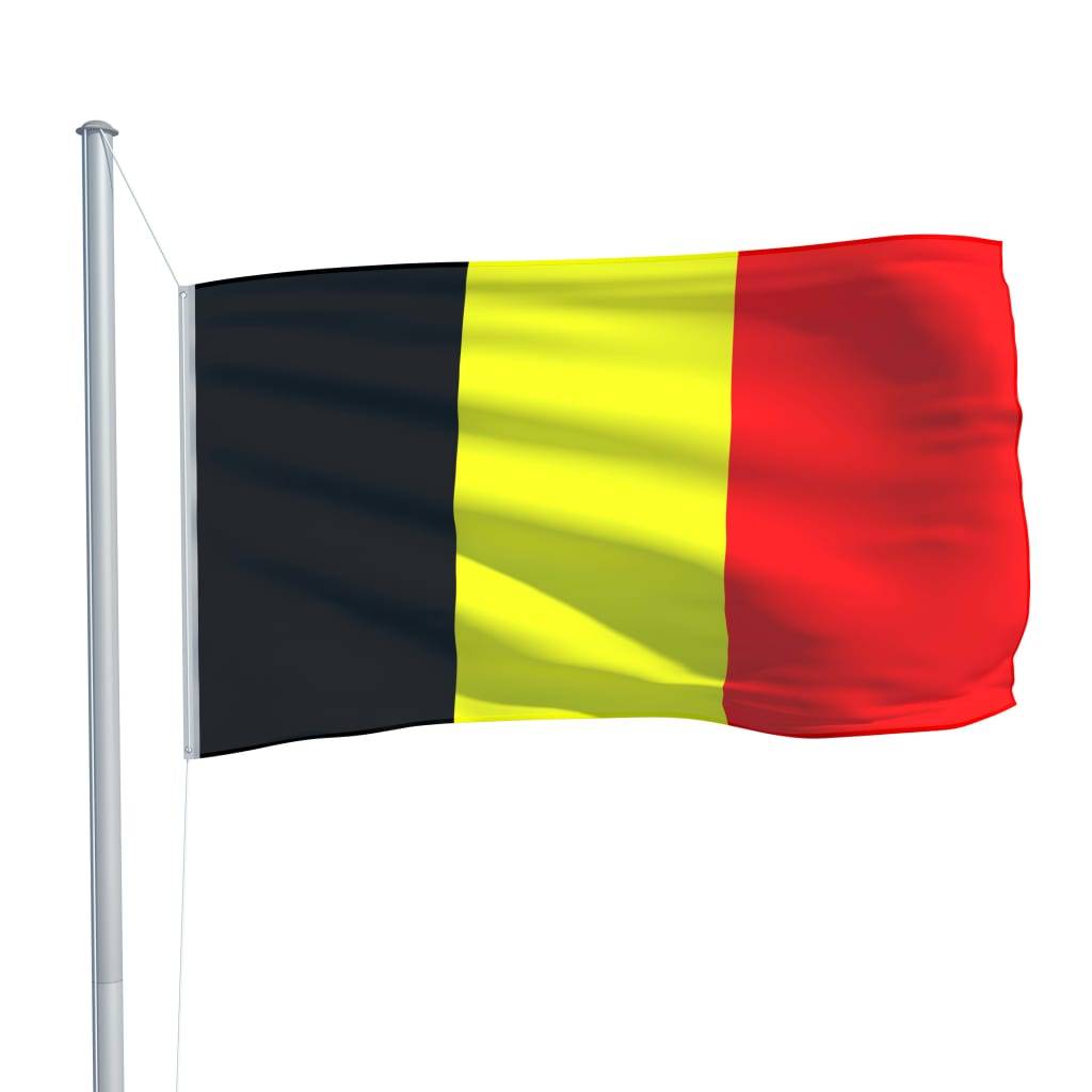 vidaXL Belgienflagge 90x150 cm
