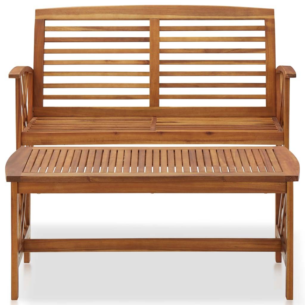 vidaXL 2-tlg. Garten-Lounge-Set Massivholz Akazie