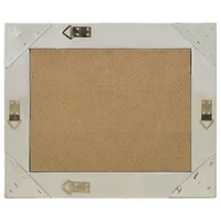 vidaXL Wandspiegel im Barock-Stil 50x40 cm Silbern vidaXL Wandspiegel im Barock-Stil 50x40 cm Silbern